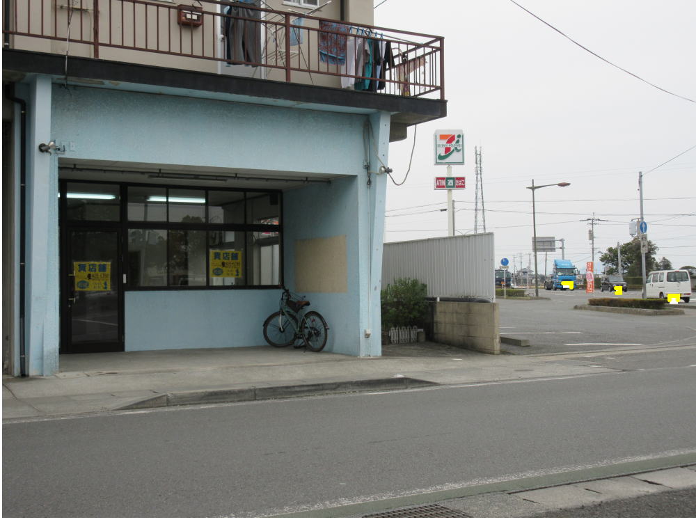 八代市 不動産 永碇町 永碇町貸店舗・事務所A 賃料月額3万円 ワンフロア 駐車場一台分有(無料) バイク・スクーター駐車スペース有り 松健