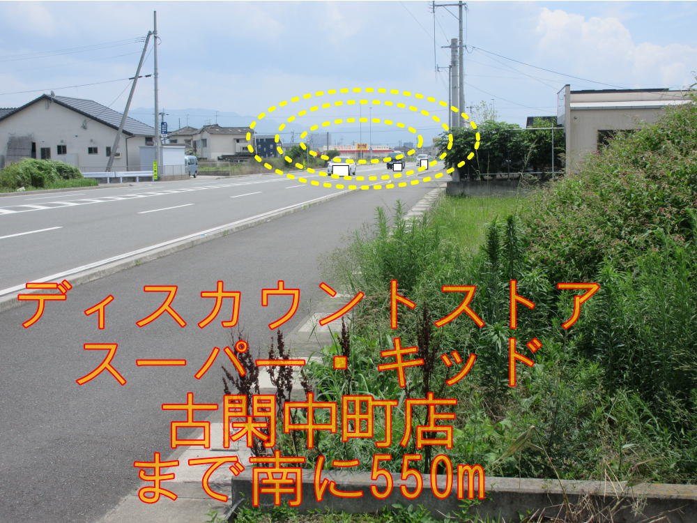 八代市　不動産　古閑中町事業用借地④ABCD 第１種住居地域　（有）松健