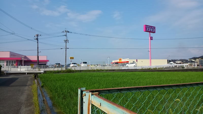 八代市　不動産　古閑中町事業用借地④ABCD 第１種住居地域　（有）松健