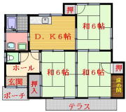 ����s �݉� 3DK 5.3���~ ����V��